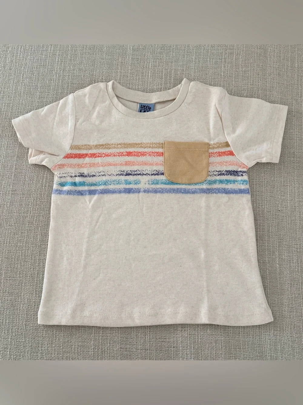 Little Lad Boys 3T 3-Piece Polo Tee & Blue Shorts Outfit Set NWT